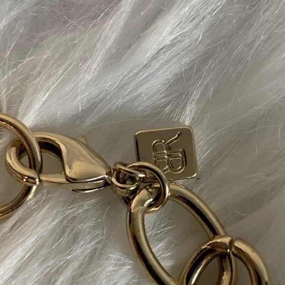 Banana Republic Gold and Cream Necklace - Picture 2 of 4